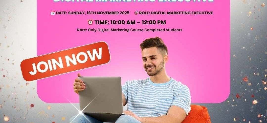 Digital Marketing Executive Job