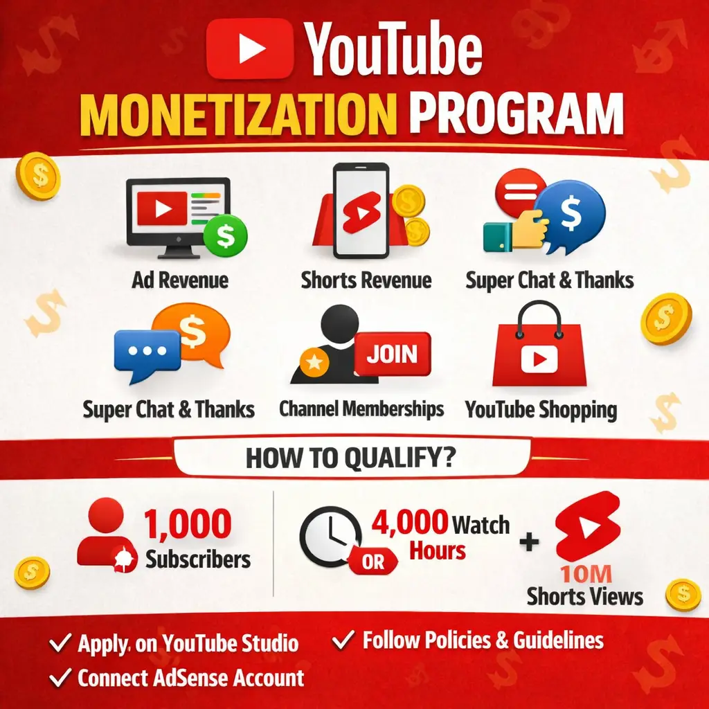 How to YouTube Partner Program (YPP)