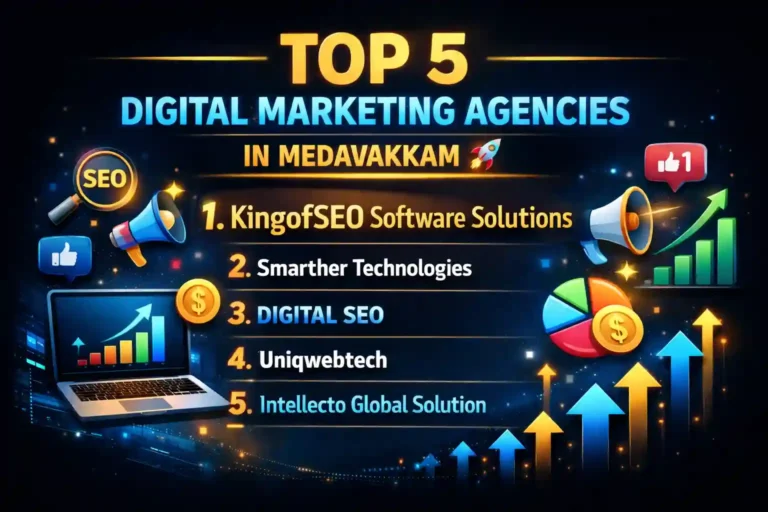 Top 5 digital marketing agencies in Medavakkam