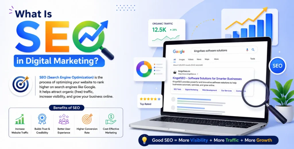 what is seo in Digital Marketing