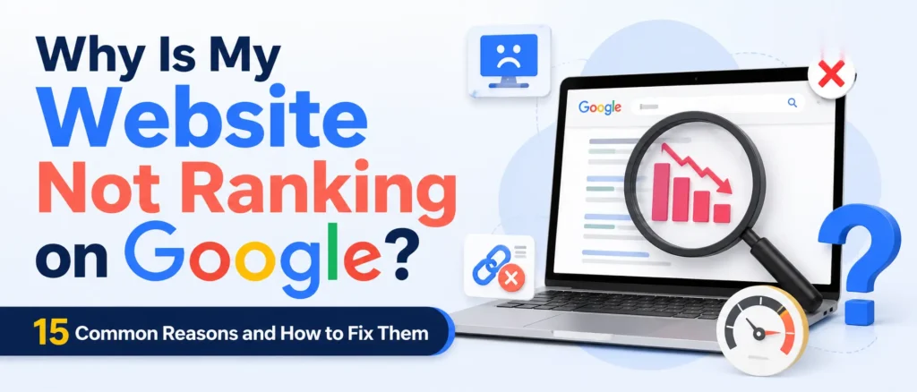Why Is My Website Not Ranking on Google