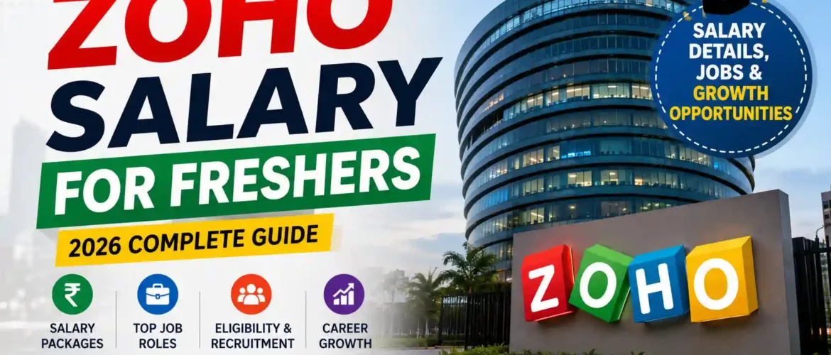 Zoho Salary for Freshers in 2026