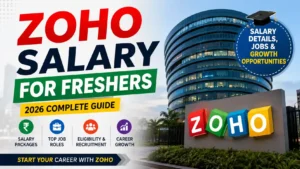 Zoho Salary for Freshers in 2026: Salary Packages, Job Roles, Eligibility and Career Growth