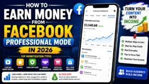 How to Earn Money from Facebook Professional Mode in 2026