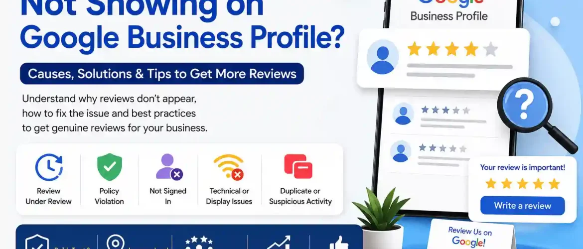 Customer Reviews Not Showing on Google Business Profile